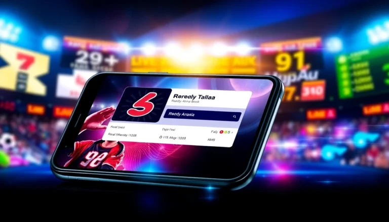 Reddy Anna Book ID being generated on a smartphone with live sports streams and betting options visible, showcasing quick registration and secure betting features.