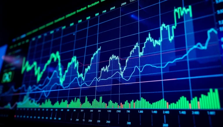 Latest News Stocks and Shares updates illustrating market growth and financial analysis for