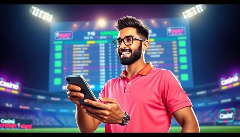 Player celebrating victory on Cricbet99 win betting platform on mobile with cricket and casino